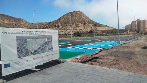 El aparcamiento disuasorio del Paraíso de Villajoyosa, terminado a dos días de arrancar la Operación Especial Semana Santa El aparcamiento disuasorio del Paraíso de Villajoyosa, terminado a dos días de arrancar la Operación Especial Semana Santa