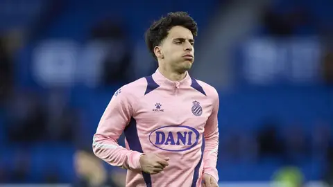 El jugador del RCD Espanyol, Alvaro Aguado El jugador del RCD Espanyol, Alvaro Aguado