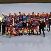 El Almoradí sigue luchando en Segunda Nacional por una plaza de ascenso tras vencer en Benidorm 25-29 El Almoradí sigue luchando en Segunda Nacional por una plaza de ascenso tras vencer en Benidorm 25-29