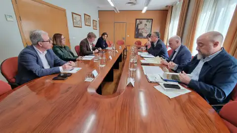 El Delegado del Gobierno preside la primera Comisión de Seguimiento del proyecto para erradicar el nenúfar mejicano en el río Guadiana El Delegado del Gobierno preside la primera Comisión de Seguimiento del proyecto para erradicar el nenúfar mejicano en el río Guadiana