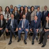 Jaime García, Responsable de Banco Mediolanu y su equipom en Zona Sur