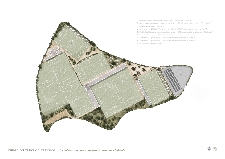 La Ciudad Deportiva del CD Castellón comienza mañana las obras La Ciudad Deportiva del CD Castellón comienza mañana las obras