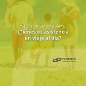 Consejos de De Pablos para disfrutar de unas vacaciones de Semana Santa tranquilas y seguras
