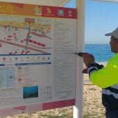 Puesta a punto de la Playa Centro de La Vila