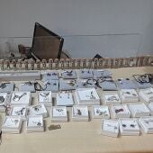 La Policía Nacional recupera la totalidad de joyas y dinero robado en la joyería Ardentia tras detener a un individuo "in fraganti" y que provocó daños en el vehículo policial