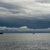 Imagen del cielo de Canarias en los previos a una borrasca, en este caso 'Oliver' Imagen del cielo de Canarias en los previos a una borrasca, en este caso 'Oliver'