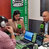 Instantes de la entrevista con Patricia Cavada