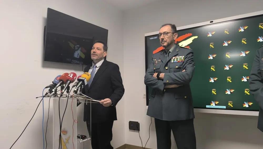 David Broceño y Juan Antonio Valle durante la rueda de prensa David Broceño y Juan Antonio Valle durante la rueda de prensa