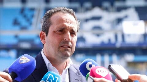 Kike P&eacute;rez, director general del M&aacute;laga CF