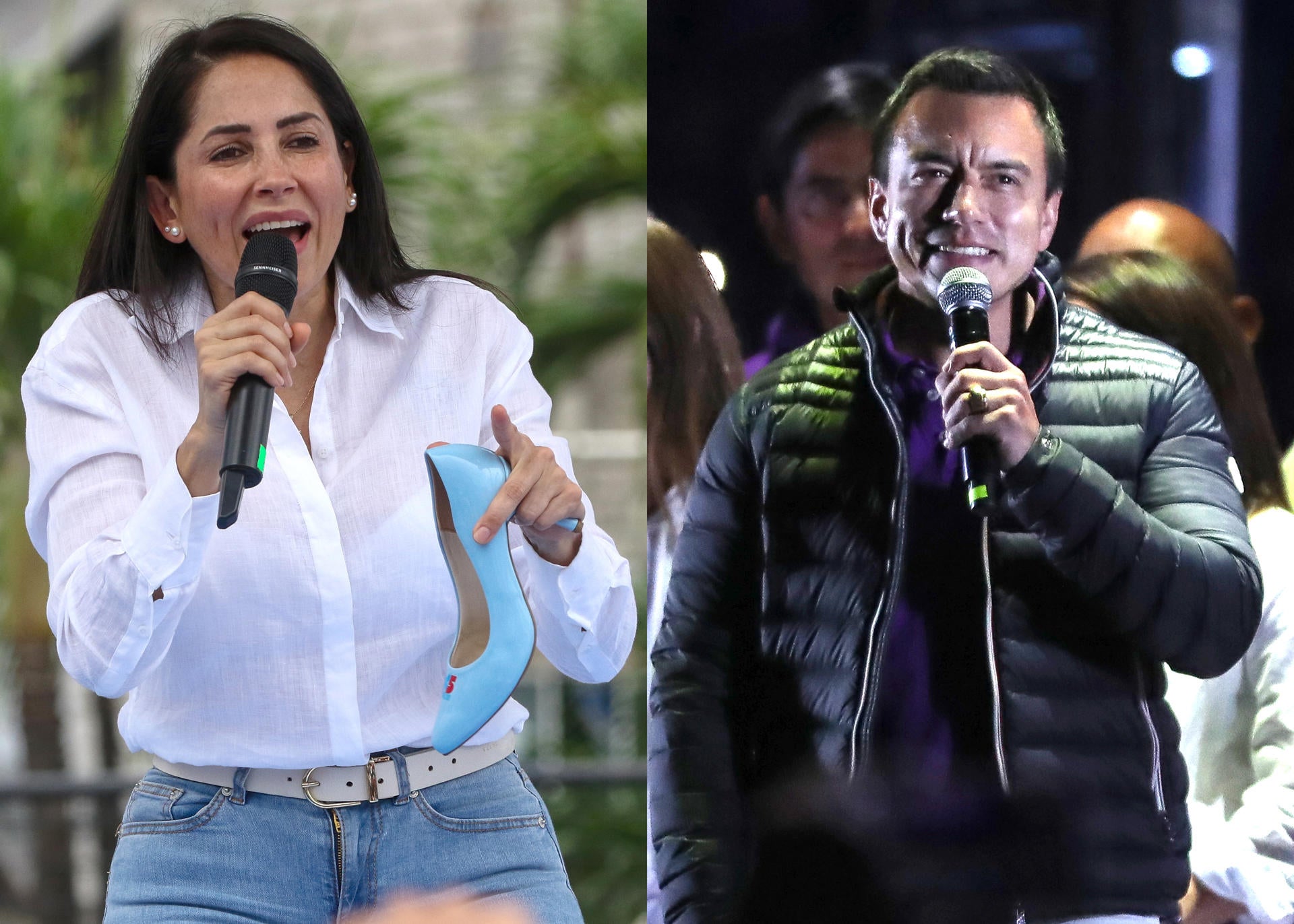Elecciones en Ecuador: el país se divide entre la vuelta al correísmo o mantener el modelo liberal Elecciones en Ecuador: el país se divide entre la vuelta al correísmo o mantener el modelo liberal