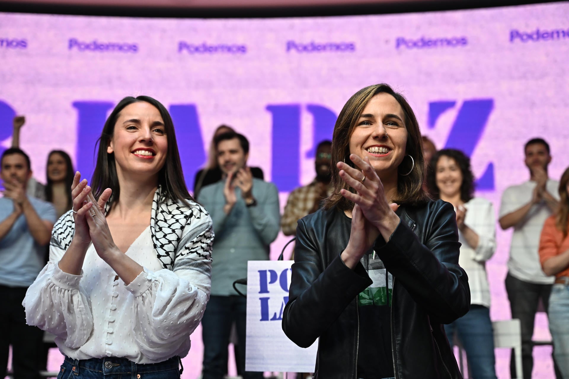 Podemos ratifica a Belarra como secretaria general con Irene Montero como número dos Podemos ratifica a Belarra como secretaria general con Irene Montero como número dos