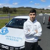 Rubén Castillo novo piloto da Deputación de Ourense dentro do Sendero Eco Cup