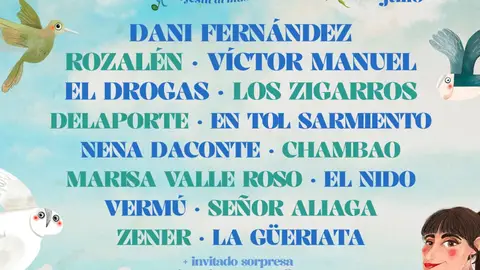 Dani Fernández y Víctor Manuel también estarán en Leturalma 2025 Dani Fernández y Víctor Manuel también estarán en Leturalma 2025