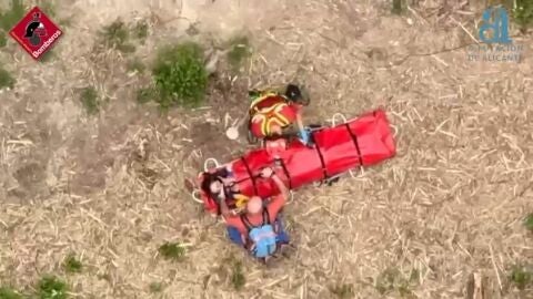 Rescate en la Ruta del Agua de Sella Rescate en la Ruta del Agua de Sella