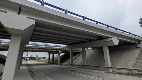 Reabre el enlace de Huesca sur en dirección a Zaragoza tras seis meses de obras Reabre el enlace de Huesca sur en dirección a Zaragoza tras seis meses de obras