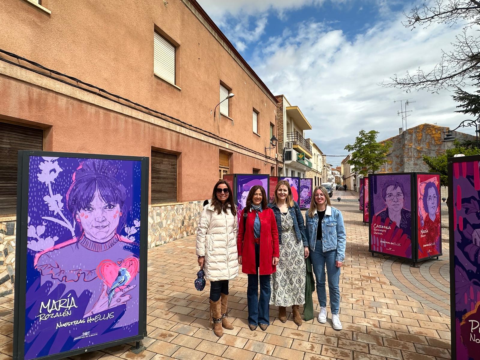 La exposición ‘Nuestras huELLAS’ llega a Alpera para resaltar a mujeres referentes de la provincia La exposición ‘Nuestras huELLAS’ llega a Alpera para resaltar a mujeres referentes de la provincia