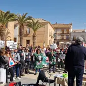 Manifestación que hubo en Torralba en fechas atrás Manifestación que hubo en Torralba en fechas atrás