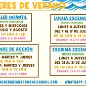 Talleres de Verano de la Escuela de Teatro 'La cueva de Melpómene' en Torrevieja Talleres de Verano de la Escuela de Teatro 'La cueva de Melpómene' en Torrevieja