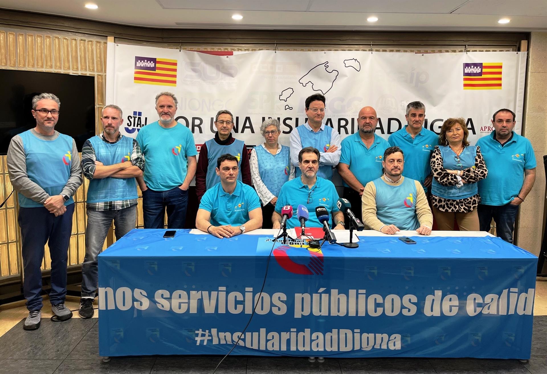 La plataforma Insularidad Digna anuncia paros en los servicios públicos estatales los viernes de mayo y junio La plataforma Insularidad Digna anuncia paros en los servicios públicos estatales los viernes de mayo y junio