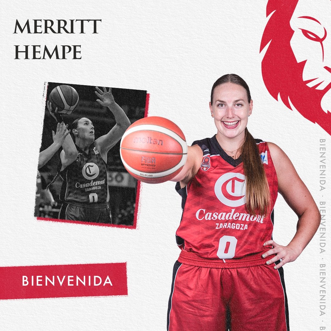 Hempe regresa a Casademont Zaragoza para reforzar el juego interior Hempe regresa a Casademont Zaragoza para reforzar el juego interior