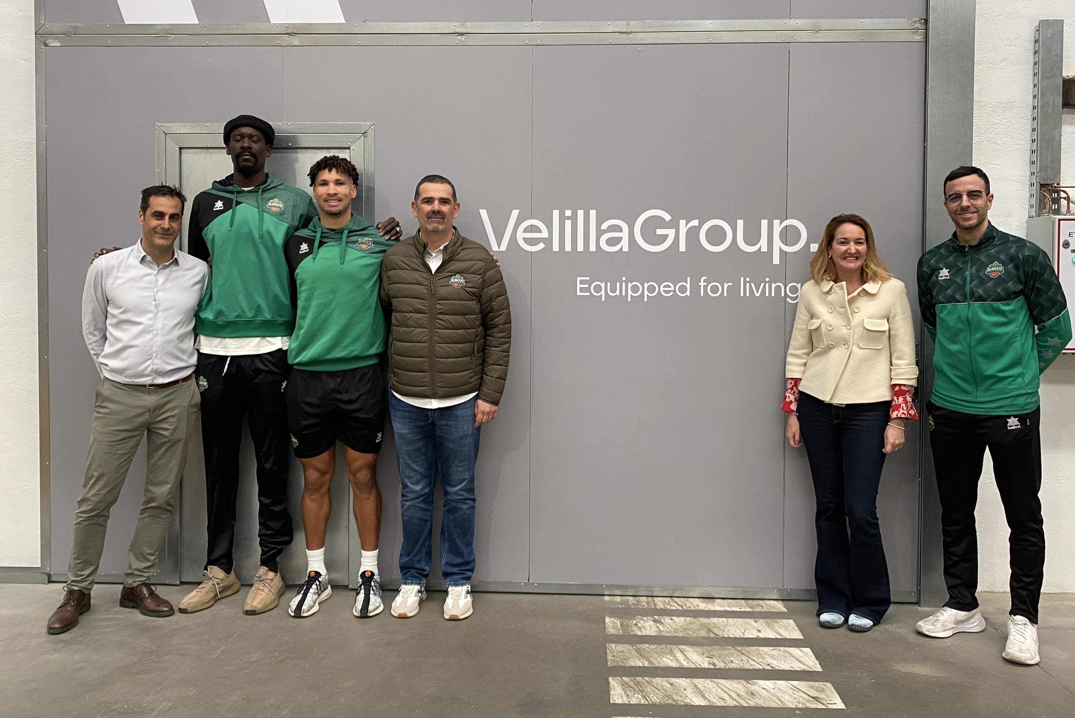Velilla Group se convierte en el nuevo patrocinador oficial del Albacete Basket Velilla Group se convierte en el nuevo patrocinador oficial del Albacete Basket