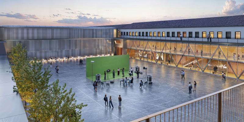 Comienza la transformación de la fábrica de Giesa en la ciudad del cine Distrito 7 Comienza la transformación de la fábrica de Giesa en la ciudad del cine Distrito 7