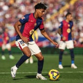 Lamine Yamal en el partido contra Las Palmas el pasado 30 de noviembre de 2024