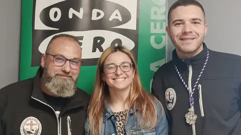 La Hermandad y Cofradía del Santísimo Cristo de La Esperanza del Trabajo y Nuestra Señora de la Misericordia procesionará esta tarde por el casco histórico de Alcalá de Henares si el tiempo no lo impide Alejandro Macías y Óscar Rivera en Onda Cero Alcalá de Henares