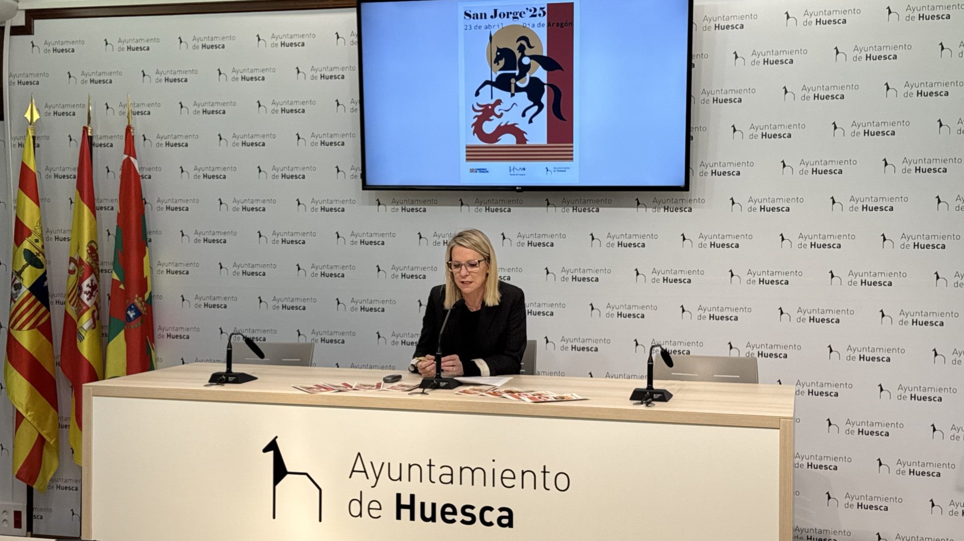 Actos tradicionales y para todos los públicos centran la programación de San Jorge en Huesca Actos tradicionales y para todos los públicos centran la programación de San Jorge en Huesca