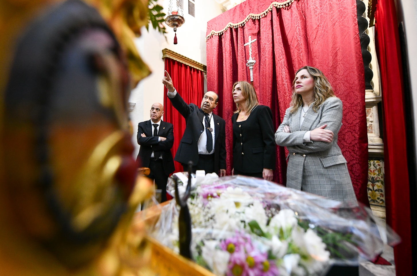 La Cofradía del Caminito en Cádiz ya luce la nueva fachada de su capilla La Cofradía del Caminito en Cádiz ya luce la nueva fachada de su capilla