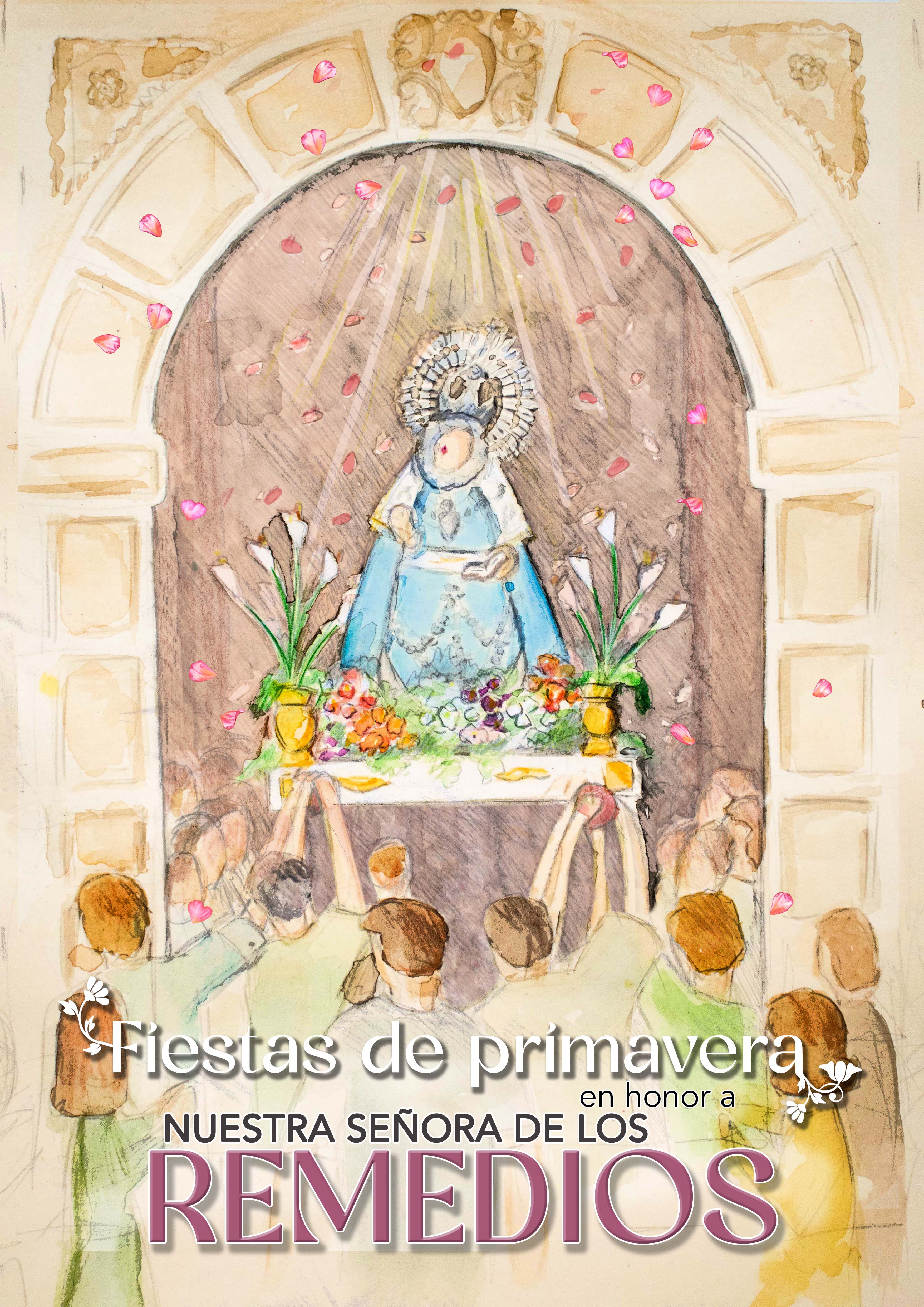 Emoción a tu llegada’, de Rubén Almansa, ganador del cartel de la Virgen de los Remedios de La Roda Emoción a tu llegada’, de Rubén Almansa, ganador del cartel de la Virgen de los Remedios de La Roda