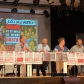 Imagen de la asamblea sindical en la que se decidió el 15 de abril de 2025 mantener la huelga del sector turístico en la provincia de Santa Cruz de Tenerife 