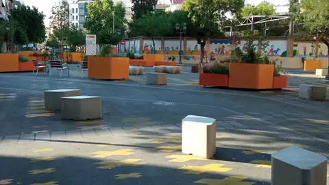 Imagen de la 'supermanzana' de La Petxina orden