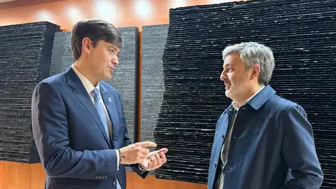 Borja Sánchez y Alejandro Calvo. Borja Sánchez y Alejandro Calvo