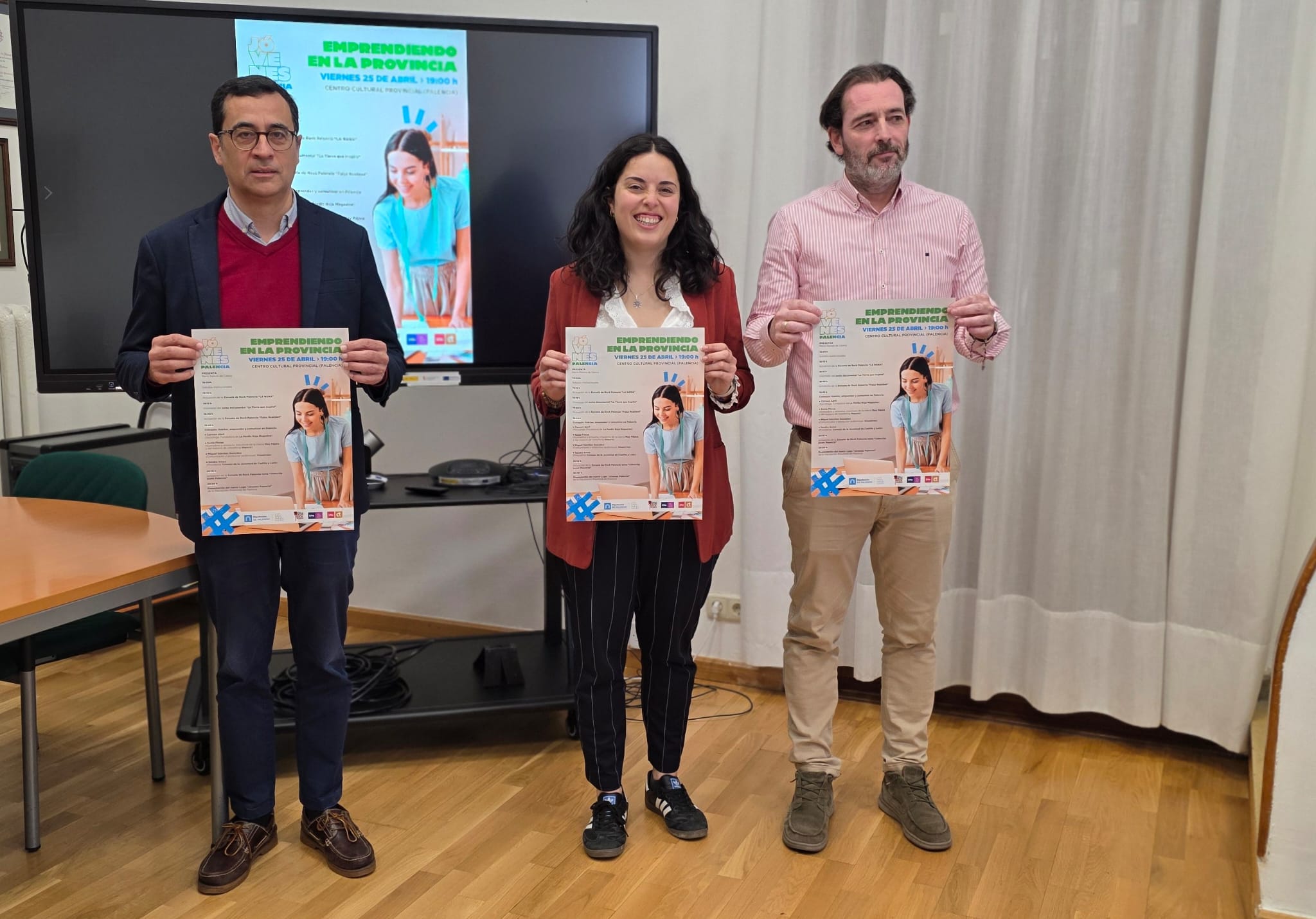 Diputación conmemora el Día Mundial de Emprendimiento con la presentación en Palencia del documental ‘La Tierra que inspira Diputación conmemora el Día Mundial de Emprendimiento con la presentación en Palencia del documental ‘La Tierra que inspira
