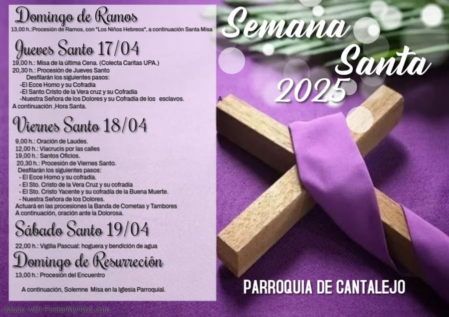 Los actos culturales y procesionales se dan la mano esta semana en Cantalejo Los actos culturales y procesionales se dan la mano esta semana en Cantalejo