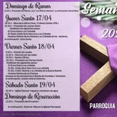 Programa de la Parroquia de San Andrés de Cantalejo Programa de la Parroquia de San Andrés de Cantalejo