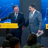 José Manuel Albares y Nasser Bourita José Manuel Albares y Nasser Bourita