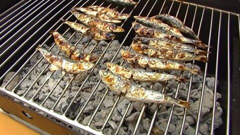 Sardinas a la brasa