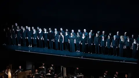 Foto de archivo de la Orquesta Sinfónica de Bilbao Foto de archivo de la Orquesta Sinfónica de Bilbao