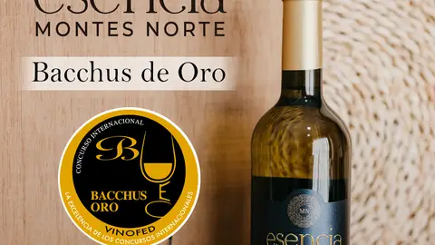 Vino Esencia Montes Norte Premio Bacchus oro