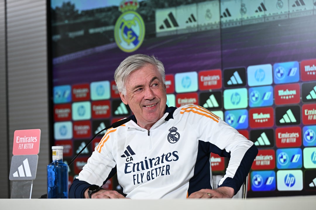 Ancelotti prefiere tener mano izquierda a usar el látigo Ancelotti prefiere tener mano izquierda a usar el látigo
