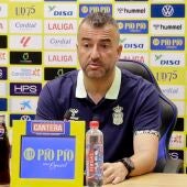 Diego Martínez, en rueda de prensa 