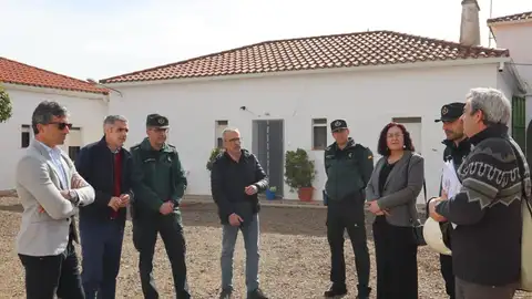 Avanzan las obras en el cuartel de la Guardia Civil de Granja de Torrehermosa Avanzan las obras en el cuartel de la Guardia Civil de Granja de Torrehermosa