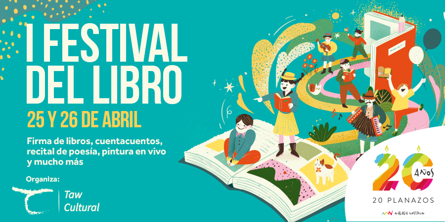 Málaga Nostrum celebra su 20º Aniversario con el I Festival del Libro en Málaga Factory los días 25 y 26 de abril Málaga Nostrum celebra su 20º Aniversario con el I Festival del Libro en Málaga Factory los días 25 y 26 de abril