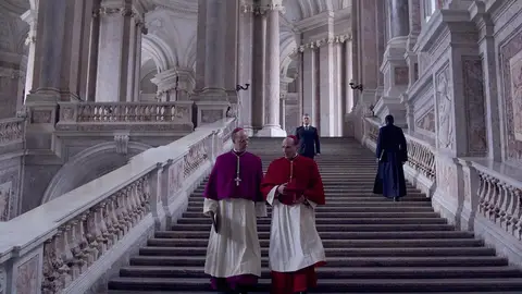 Frame de la película Cónclave Frame de la película Cónclave
