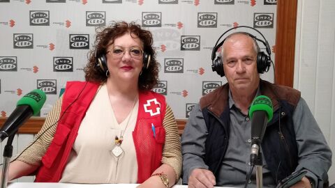 Trini P&eacute;rez Alfosea y Francisco Toledo