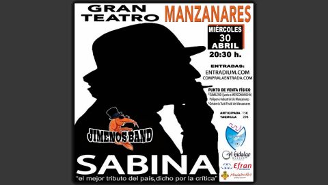 Tributo a Sabina en Manzanares