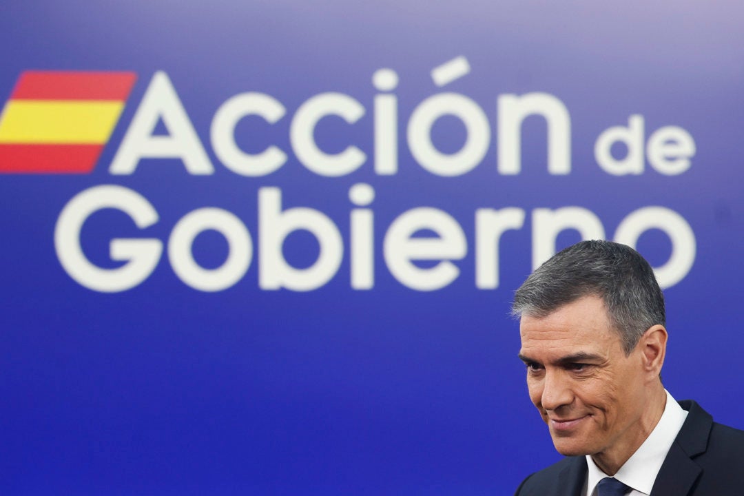 Sánchez reconoce su cambio de opinión en materia de defensa: "Mis valores no han cambiado, es el mundo el que lo ha hecho" Sánchez reconoce su cambio de opinión en materia de defensa: "Mis valores no han cambiado, es el mundo el que lo ha hecho"