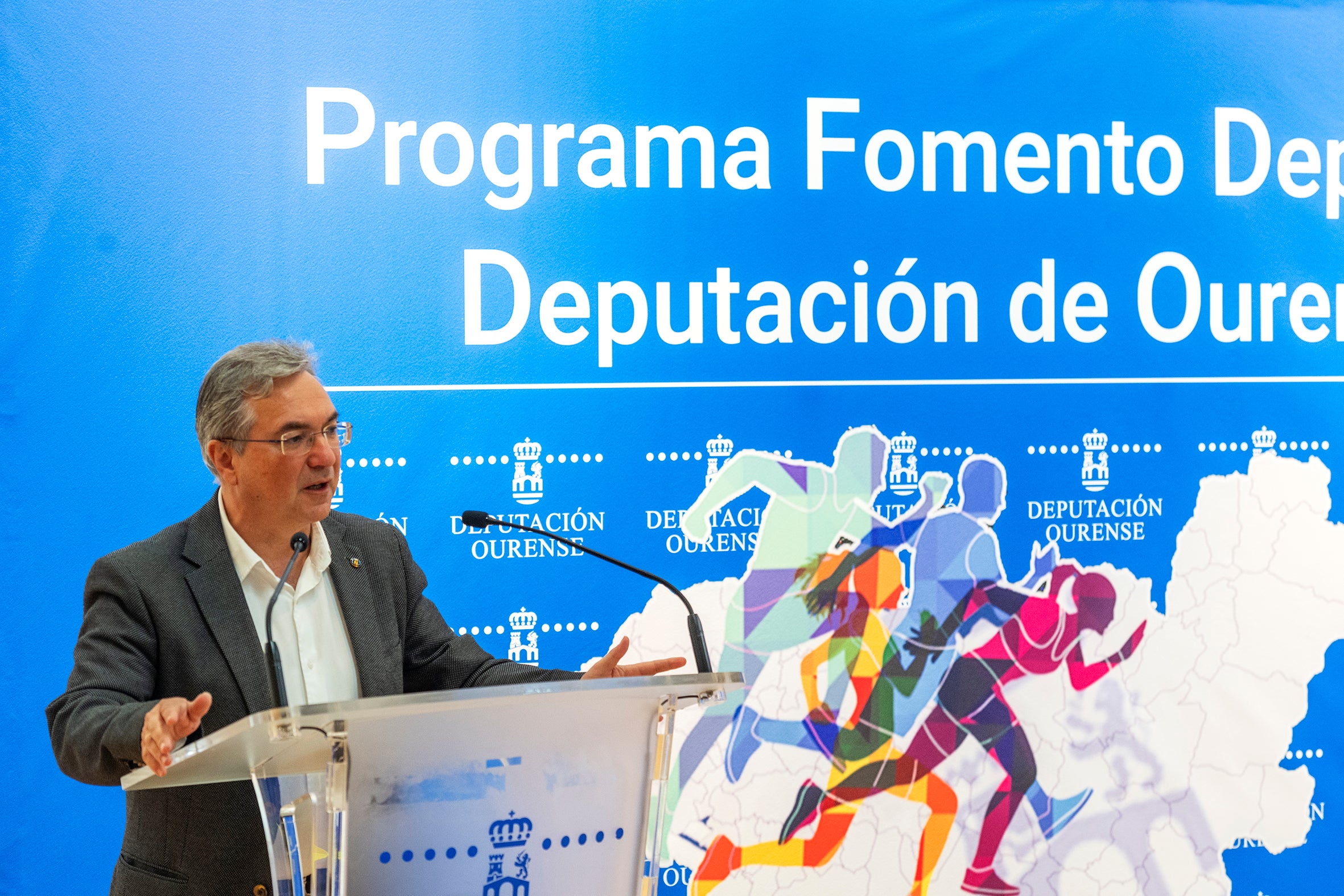 A Deputación de Ourense aumenta ata 90.000 euros o investimento en deporte A Deputación de Ourense aumenta ata 90.000 euros o investimento en deporte